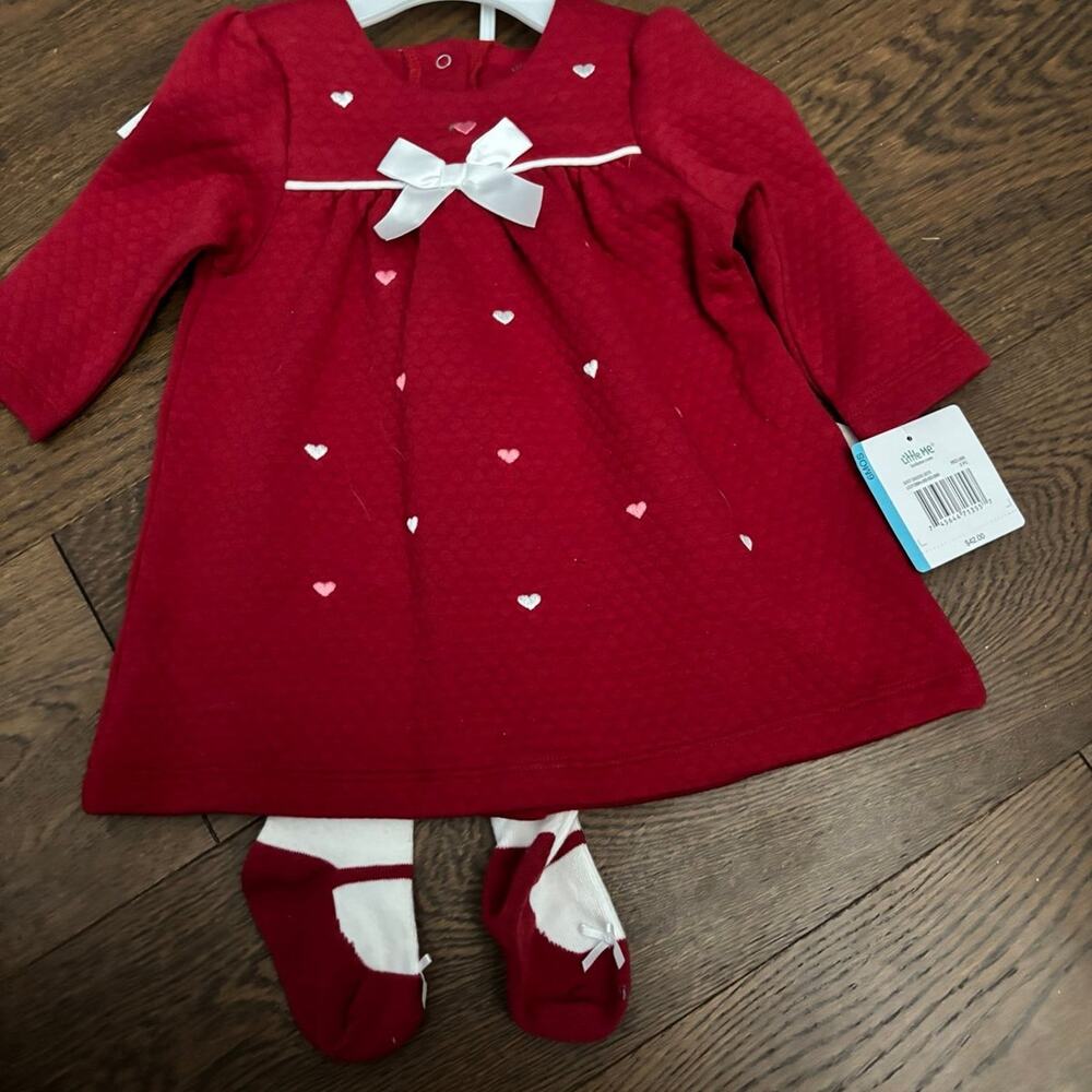 NWT 6M dress with tights by Little Me